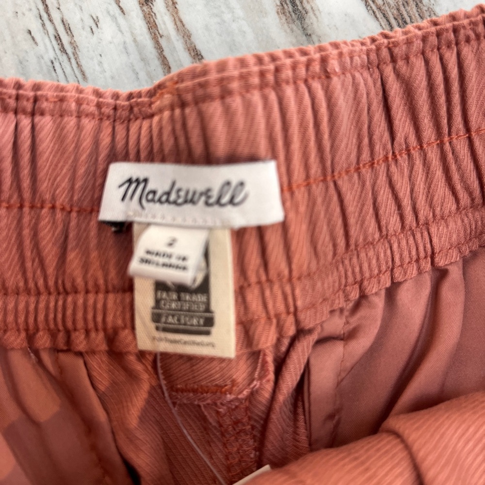 NWT Madewell The Neale Shorts in Drapeweave - Size 2 - Picture 12 of 16